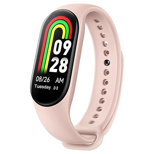 Fitness Activity Trackers with All-Day Heart Rate Blood Pressure Blood Oxygen Sleep Monitoring Step Running Calorie Counter IP67 Waterproof Pedometer Sports Watch for Women Men Kids Seniors Pink
