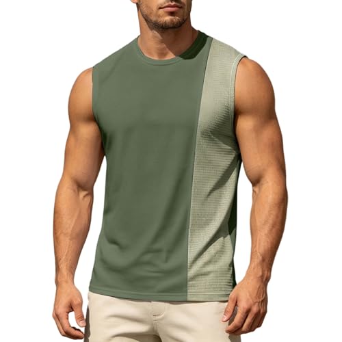 Débardeur de gym anti-humidité et t-shirt fonctionnel sans manches