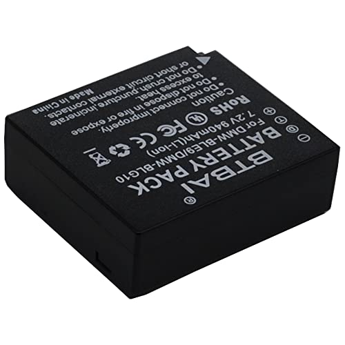 Batería Lumix DMW-BLG10 para modelos DMC-GX7 GX85 GF6 LX100 k2a recargable 4