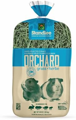 standlee Small Animal Orchard Grass, Guinea Pig Hay, 48 oz (Pack of 5)