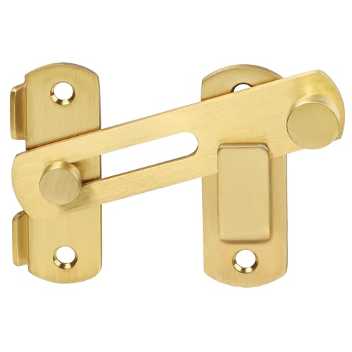 Image of Alise 4 inch Gold SUS304 Stainless Steel Gate Latches for Barn Door