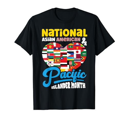 Mes Nacional de la Herencia Asiática y de las Islas del Camiseta