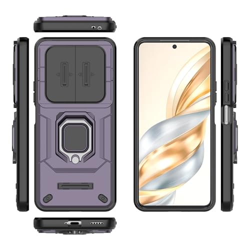 Coque Honor X60 5G anti-rayure caméra avec béquille pour éviter les chutes