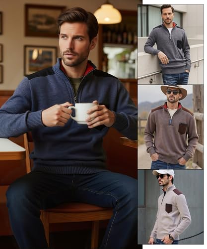 Pullover chaud avec poche doublure polaire isolante