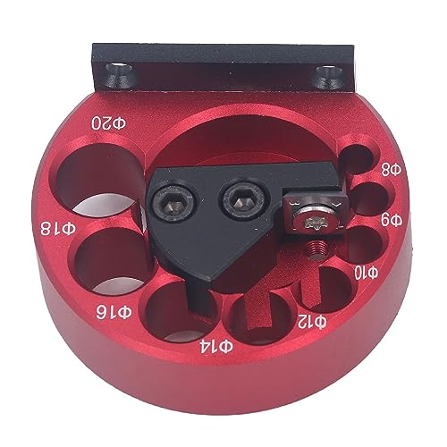 Generic Dowel Jig Kit, Dowel Maker 8 to 20mm, Aluminum Alloy, Red - Image 2