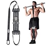 Innstar Pull Up Assistance Bands, 3 Heavy-Duty Adjustable Pull Up Bands Set, Pull Up Bands Assistance Bands for Enhanced Strength Training - Patent (Black 165lbs Adjustable Resistance)