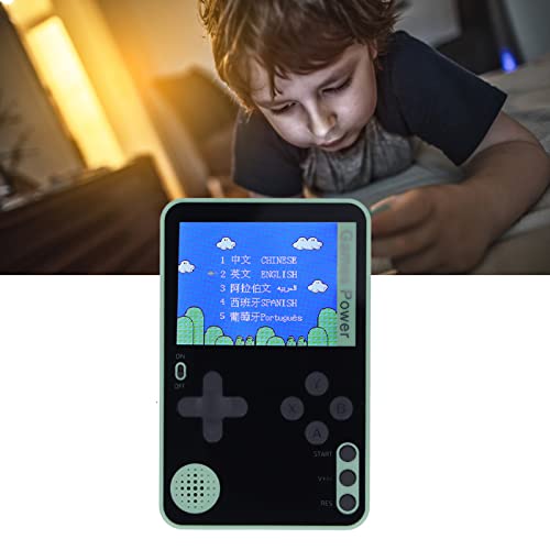 Console de jogos portátil, console de jogos pré-carregado ultrafino de 2,4 polegadas Mini para uso d