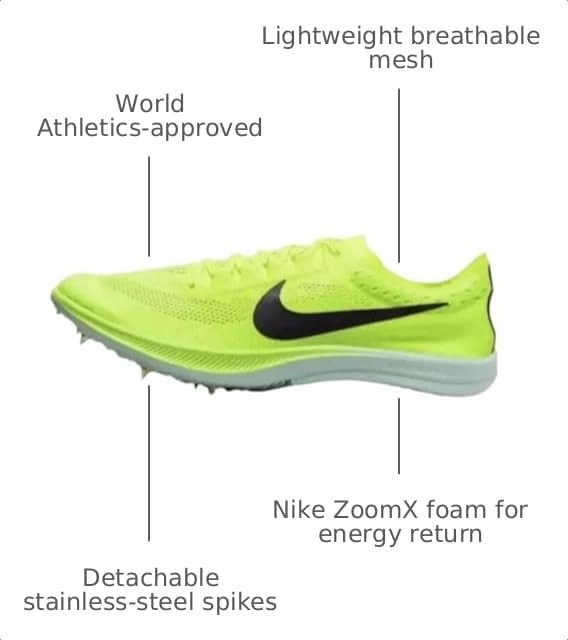 Image of Unisex ZoomX Dragonfly (101 - Sail /Fierce Pink-LT Lemon Twist)