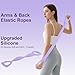 VIJLXI Pilates Ring Set –Home Pilates Equipment for Women Kit with a 14-inch Pilates Ring and 9.8-inch Pilates Ball,5 Resistance Bands for Beginners—Train Muscles, Flexibility & Core Strength at Home