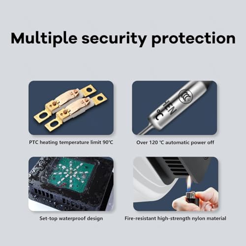 Verwarmde kledingluchters, sneldrogende oververhittingsbescherming elektrische droger, touchscreen energiebesparende luchtdrogers kleding binnenshuis regenachtig weer, geel - Image 5