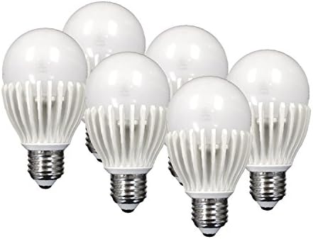 Yigeda Y0A19P7D12027 - LED A19 Light Bulbs - 60 Watt Equivalent - Warm Color (2700K) - 7 Watt - Dimmable - 500 Lumens - 6 Pack