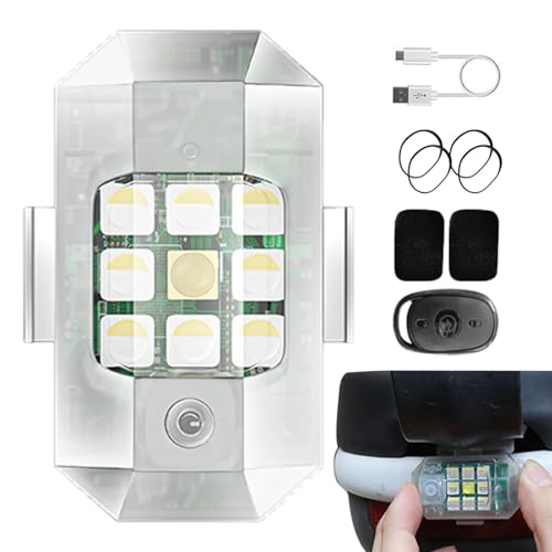 Feux Clignotants Pour Voitures,Éclairage Étanche 7 Couleurs,Lumieres De Sécurité Pour Véhicules | Pour Véhicules Extérieur Intérieur Voitures Camions SUV Bateaux Vélos Scooters Conduite