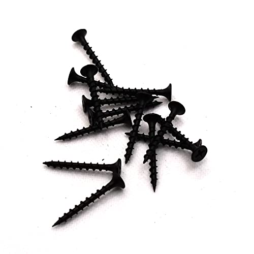 Tornillos de montaje rápido 3,5 x 25 mm rosca gruesa. - 100 unidades.