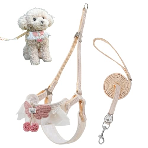 CULEO Pettorina con pettorina anti-strappo per cani di piccola taglia, traspirante, per cani da 1,3 a 5 kg