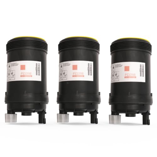 Riyhch 3 PCS FS1098 Water Separator/Fuel Filterwith PCV Valve–For Cummins by Riyhch - Used condition - US$40.83