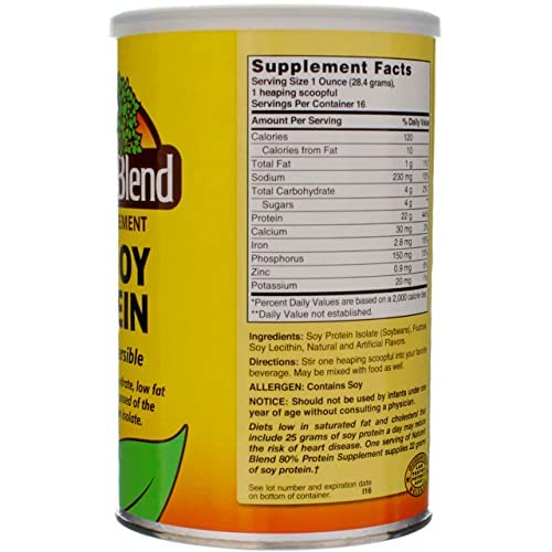 Protein Powder 80% Soy Isolate 1 lb Pwdr