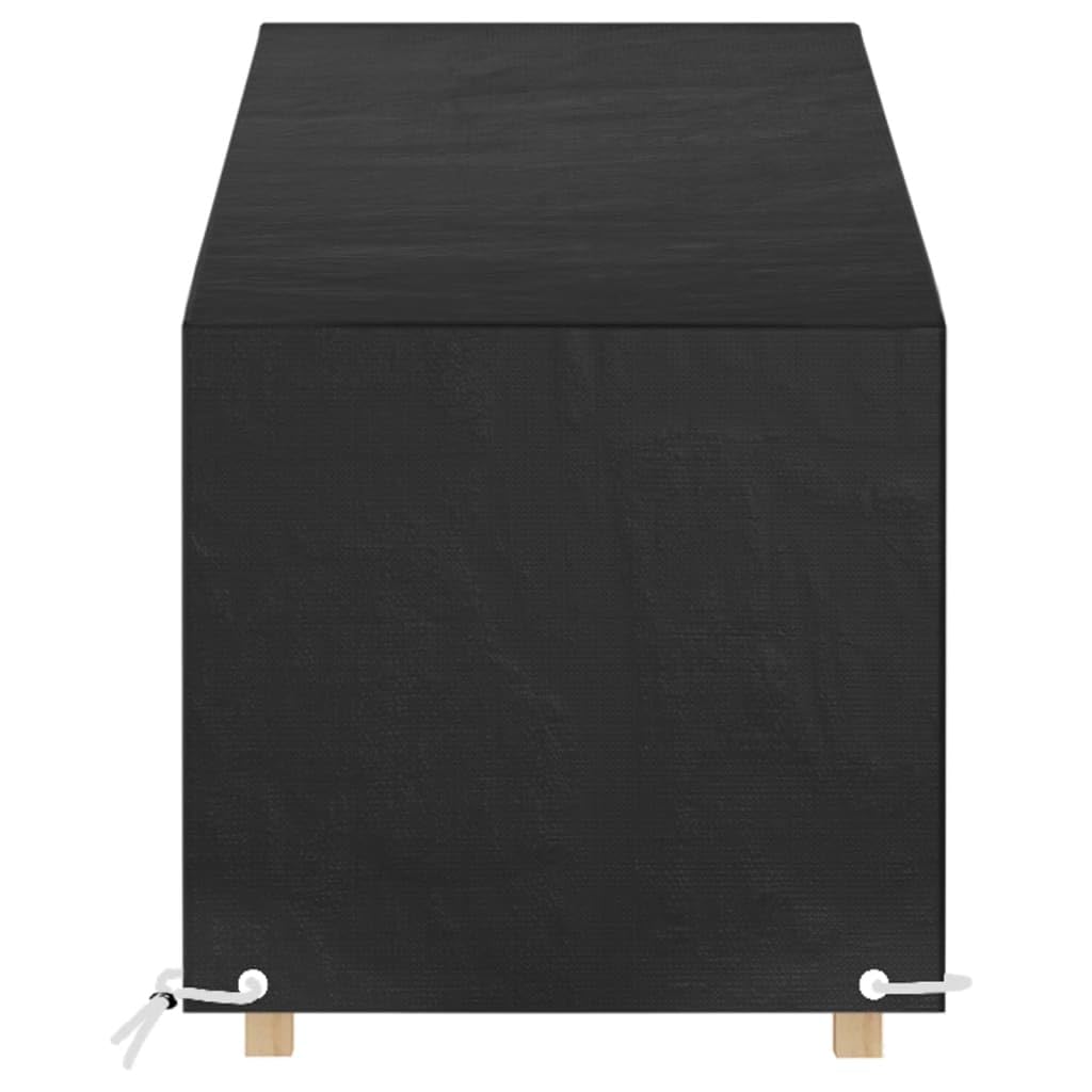 Copertura per lettino prendisole, 200 x 65 x 35/60 cm, con 12 occhielli, impermeabile, resistente ai raggi UV, in polietilene, per mobili da giardino, terrazza, balcone, esterni, lounge e