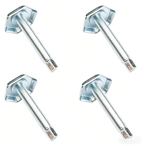 WD2X320 WD02X10059 Dishwasher Leveling Screw Leg Replacement – Adjustable Support Feet for GE Dishwashers, Replaces AP2038545, PS261477 – Model Specific, Not Universal, 4 Pack