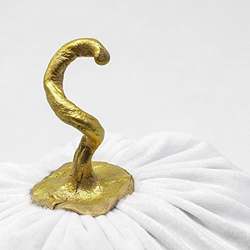 Declea Home Decor Zucche Decorative, White, Kit3