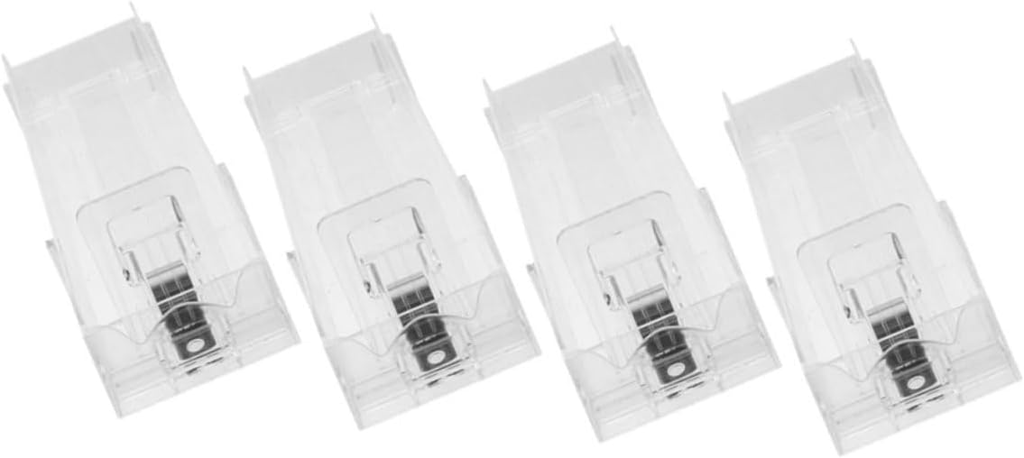 4pcs Practical Cigarette Display Stand Rack Automatic Pusher Tray for Organized Store Counter Use Dual-Sided Holder