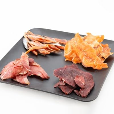 知床珍味セット 鹿肉ジャーキーや鮭チップスのセット