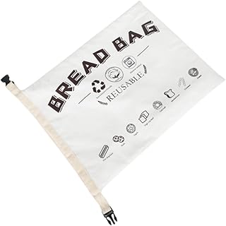 Wiederverwendbarer Brotbeutel aus Bio baumwolle mit Praktischem Steckverschluss Luftdicht Vielseitig für Brotaufbewahrung Einkauf und Haushaltsorganisation Umweltfreundlich und