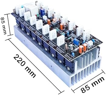 AUDIO LITE 800W RMS Mono Amplifier Board Using 2SC5200 + 2SA1943 With Speaker Protection (800W Complete RQ-1)