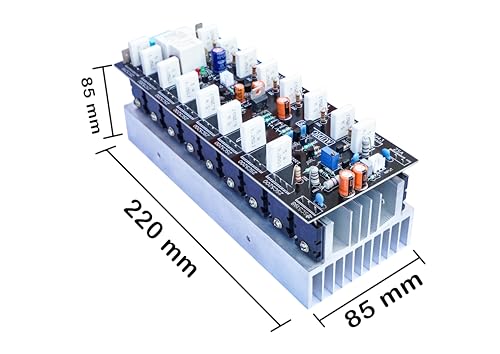 AUDIO LITE 800W RMS Mono Amplifier Board Using 2SC5200 + 2SA1943 With Speaker Protection (800W Complete RQ-1)