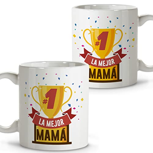 LolaPix Taza copa mamá. Taza Abuela. Tazas Desayuno Originales. Taza Cerámica 330 ml. Regalos con Frases. Día de la Madre LolaPix Taza copa mamá. Taza Abuela. Tazas Desayuno Originales. Taza Cerámica 330 ml. Regalos con Frases. Día de la Madre