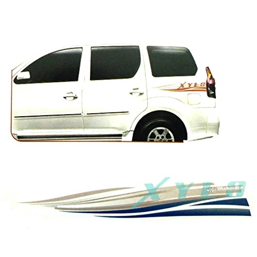 Carsaaz Car Graphics/Stickers Decals (Gls 148 G) for Mahindra Xylo
