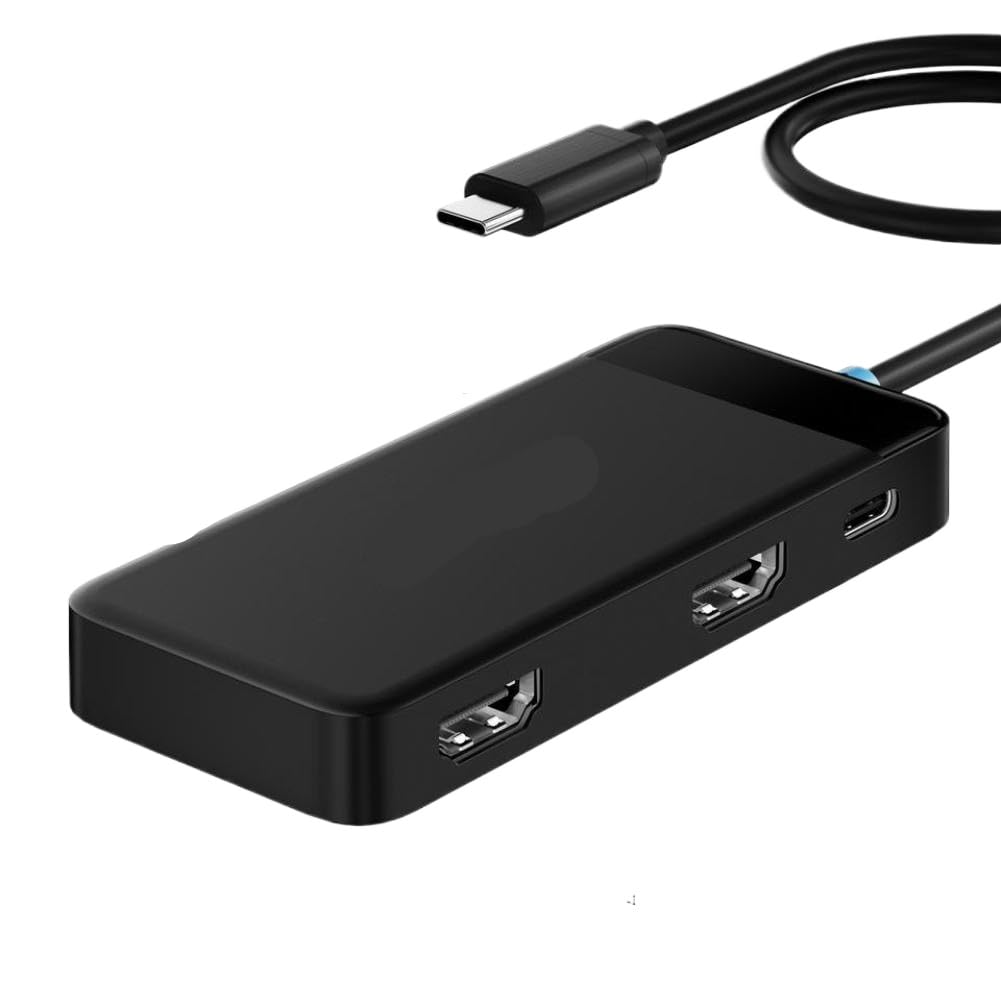USB C HUB Dual HDMI 4K Docking Station USB 3.0 PD 100W Type 