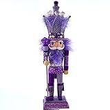16-Inch Hollywood Purple King Nutcracker