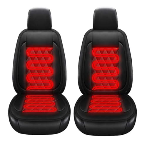 Kosinso 2 Stück Auto Sitz Auflage, Winter Autositz Auflage Mit Voller Rückenlehne Autositzbezüge Passend für Die Meisten Autos Zweisitzer (Schwarz) Kosinso 2 Stück Auto Sitz Auflage, Winter Autositz Auflage Mit Voller Rückenlehne Autositzbezüge Passend für Die Meisten Autos Zweisitzer (Schwarz)