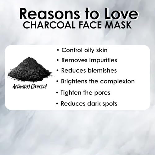 Image of Pink Root Charcoal Mask Smooths Purify MOisturises 500gm, Multi Color (PR CHARCOAL MASK 500GM)