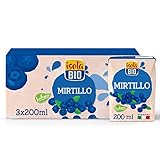 Isola Bio ZUMO DE ARÁNDANOS BIO, PACK 3x200 ml 600 ml