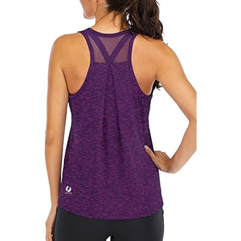Fihapyli Mesh Backless Tank Top Cover