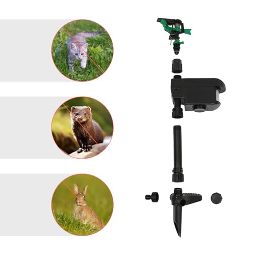 Pxolerig MOTION ACTIVATED SPRINKLER Deter Animal Cat, Rabbits, Birds, Dogs Repellent Outdoor Lawn Motion Sensor Water Sprinkler thumb #3
