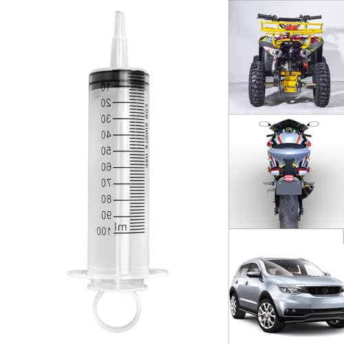 Bremsenentlüfter Motorrad,Bremsflüssigkeit Saugspritze,Bremsen Entlüftungs,100ml Spritze,Schlauch 50cm,Bremsenentlüftungsgerät,Motorrad Bremse Bleeder,Kupplung Bremsschlauch,für Motorräder,Roller
