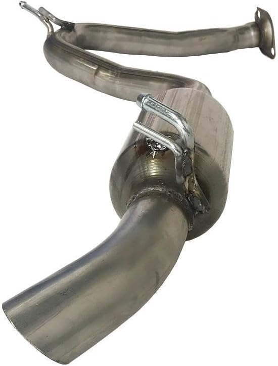 Northeastern Exhaust | Stainless Steel Muffler, Tail Pipe Exhaust System Kit Compatible for Toyota RAV4 2006-2012 3.5L | Free Clamp and Gasket Included | Automotive Replacement Part