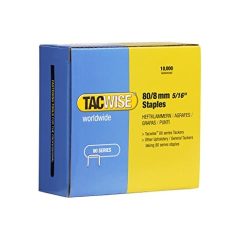 Tacwise Type 80 Galvanised Upholstery Staples Cover