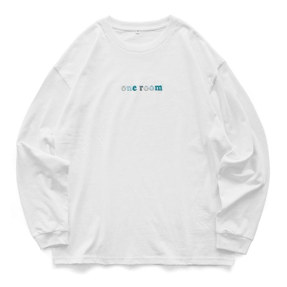 Amazon.co.jp: back number one room ロングTシャツ Lサイズ ホワイト