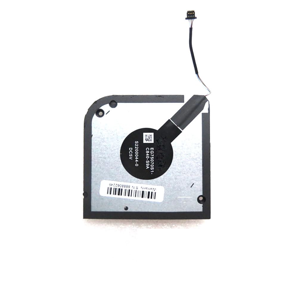 Laptop CPU Fan for DELL for Precision 3581 EG75070S1-C840-S9A DC5V 0.60A 4Pin New