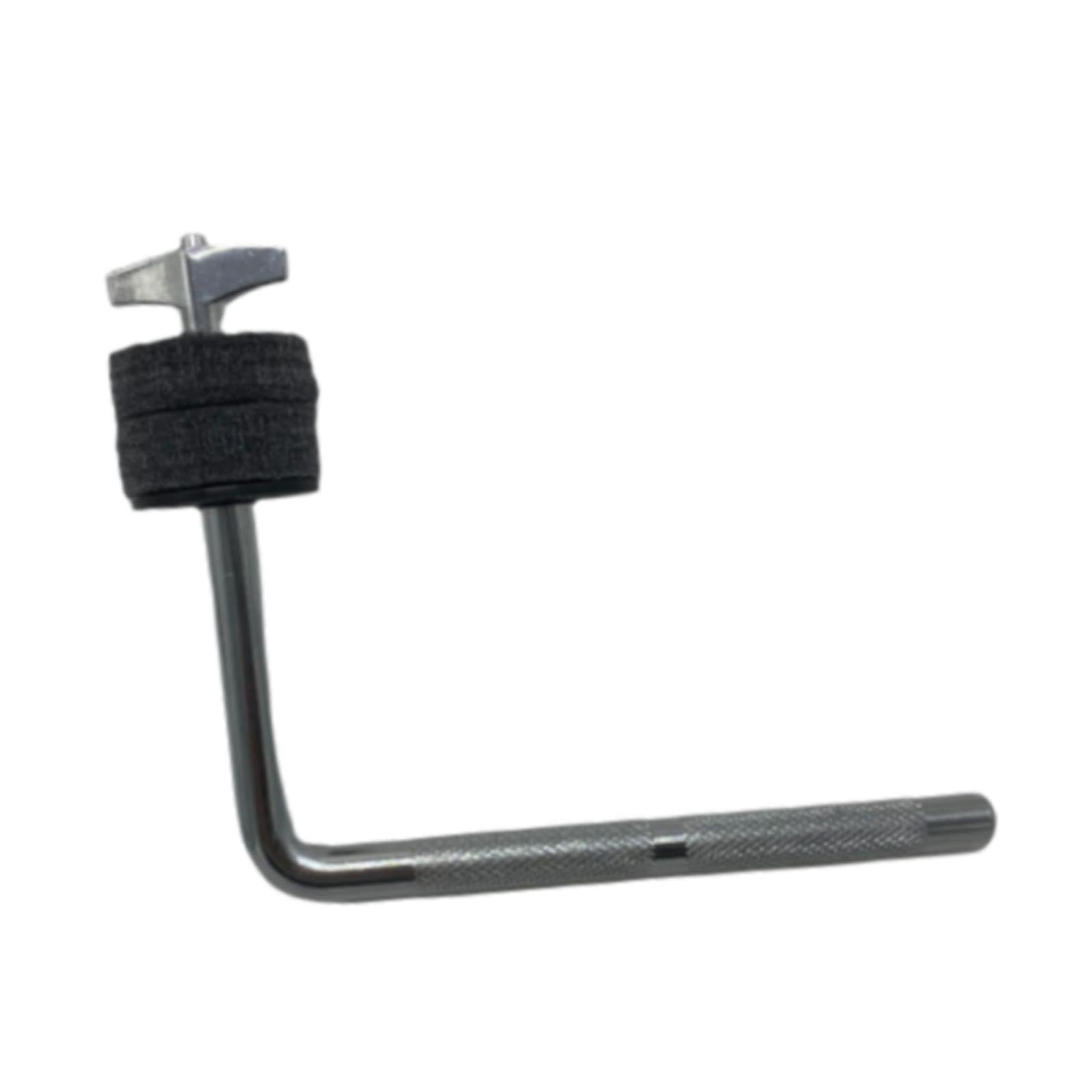 Colaxi Extension Arm Cymbal Clamp Holder,Professional Music Instrument Accessories Attachment Drum Hardware L Rod Bracket, Style A