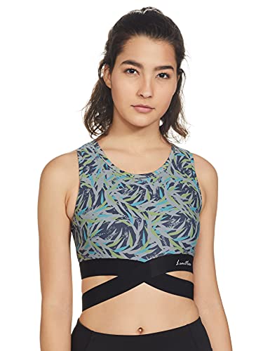 Image of Longies Women's Polyester, Spandex Padded Wire Free Sports Bra