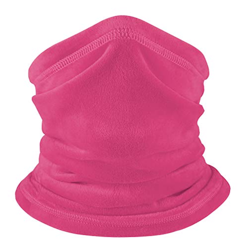 Image of Fleece Neck Warmer Windproof Winter Neck Gaiter for Men Women