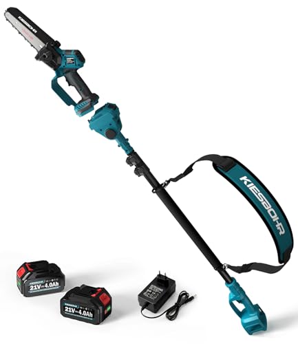 KIESBOHR 2-IN-1 Akku Hochentaster und Mini Kettensäge, CST...