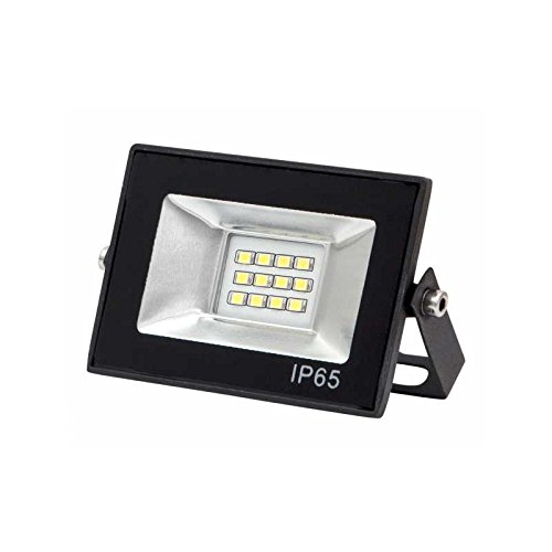 Venta online de Proyector led 20w 4000k Negro Tobol 1000lm Ip65 11,5x8,5x2,5