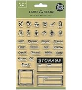 こどものかお ラベルスタンプ クリア My Favorite Kitchen 0981-006