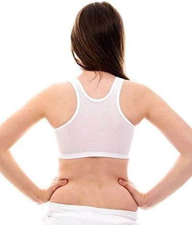 Beginners Crop Top Cotton/Lycra Training Bra for Teen Girls Young Women