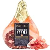 Prosciutto di Parma – Protected Designation of Origin (approx 16 lbs) Whole Ham Boneless MARTELLI, Minimum 400 Days Aged, Product of Italy